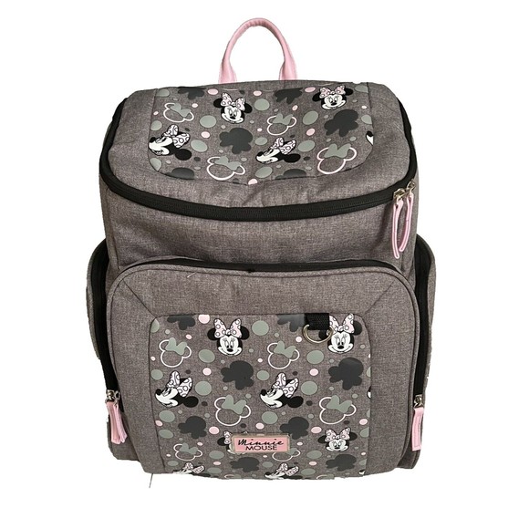 Minnie darf mouse diaper bag pink